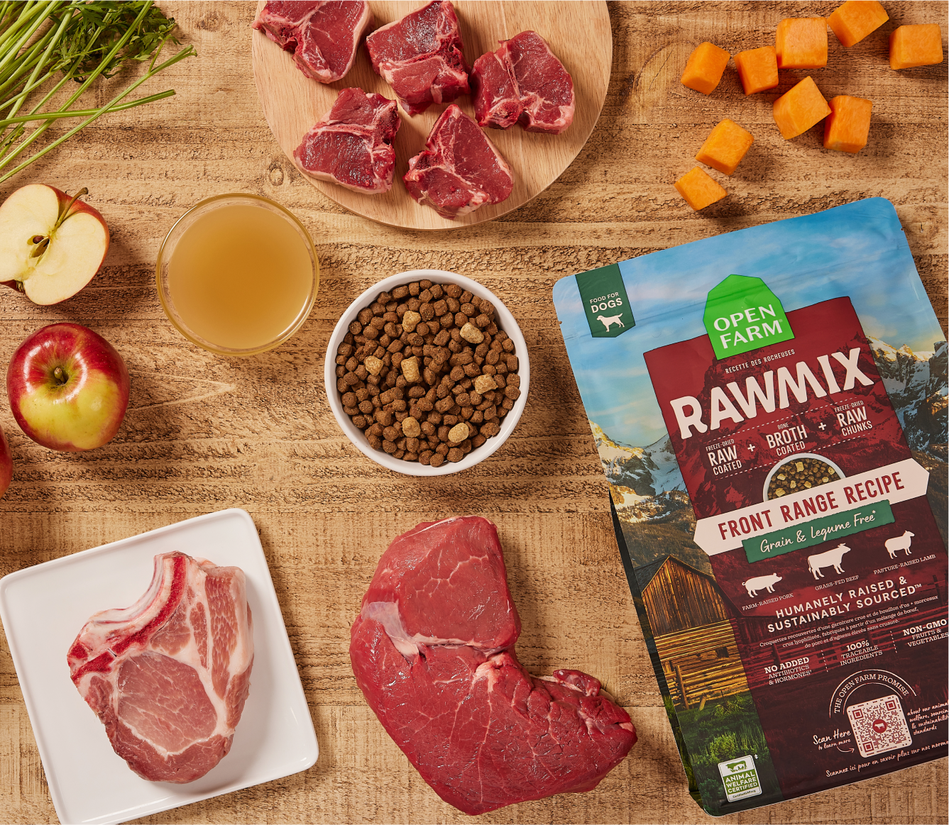 Open Farm RawMix Front Range Grain-Free Dog Kibble