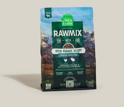 Open Farm RawMix Open Prairie Grain-Free Dog Kibble