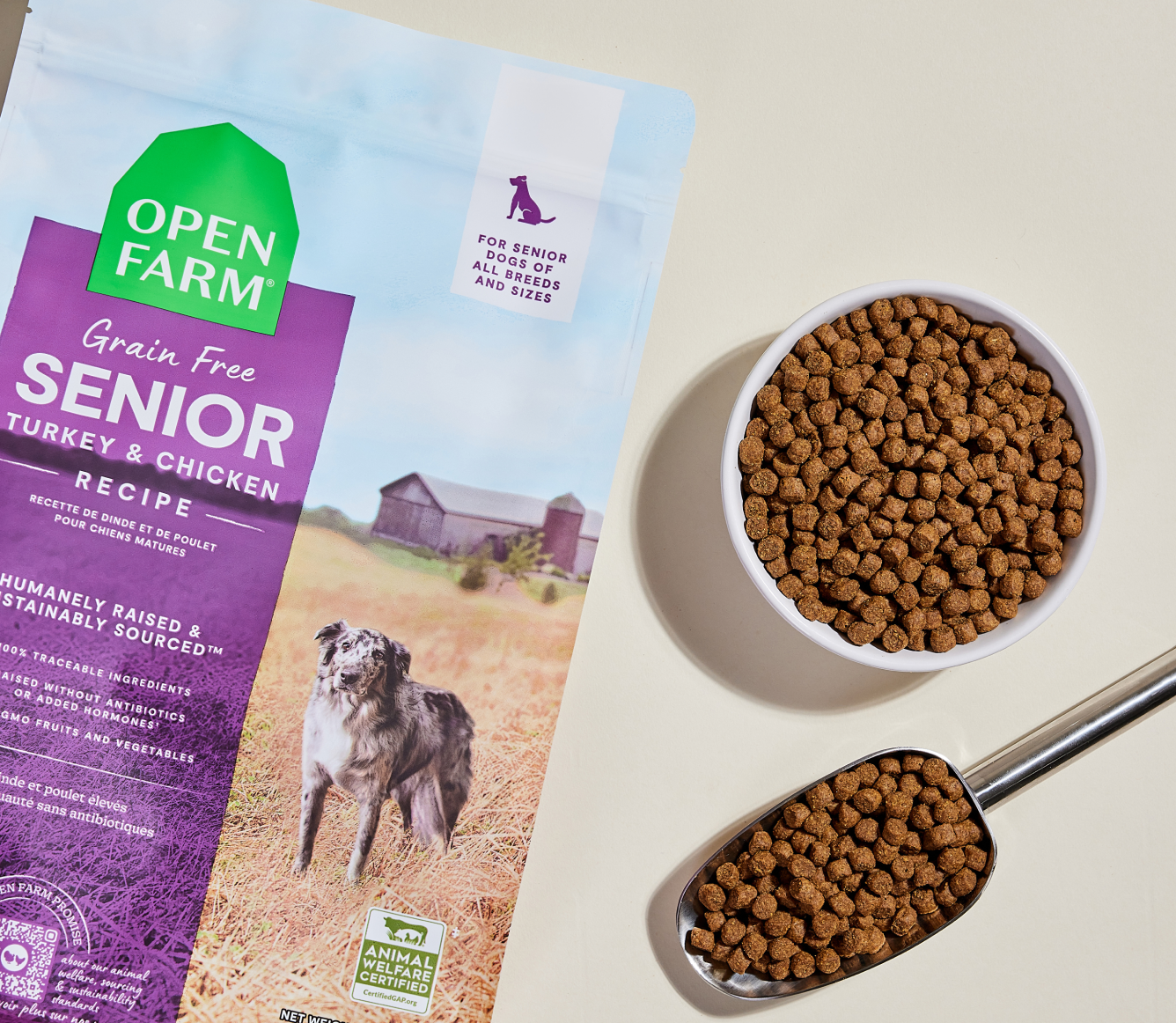 Open Farm Senior Grain-Free Dog Kibble