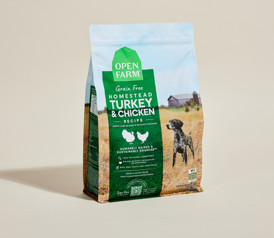 Open Farm Pet Homestead Turkey & Chicken Grain-Free Dog Kibble