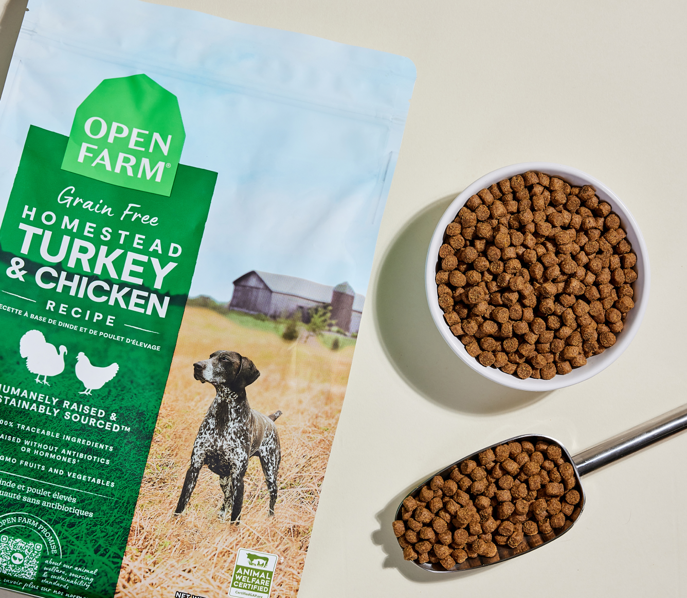 Open Farm Pet Homestead Turkey & Chicken Grain-Free Dog Kibble