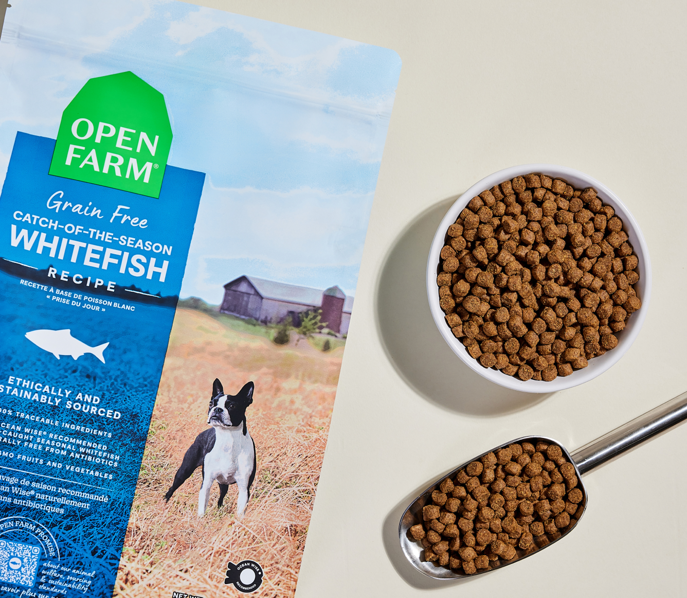 Open Farm Pet Whitefish Grain-Free Dog Kibble