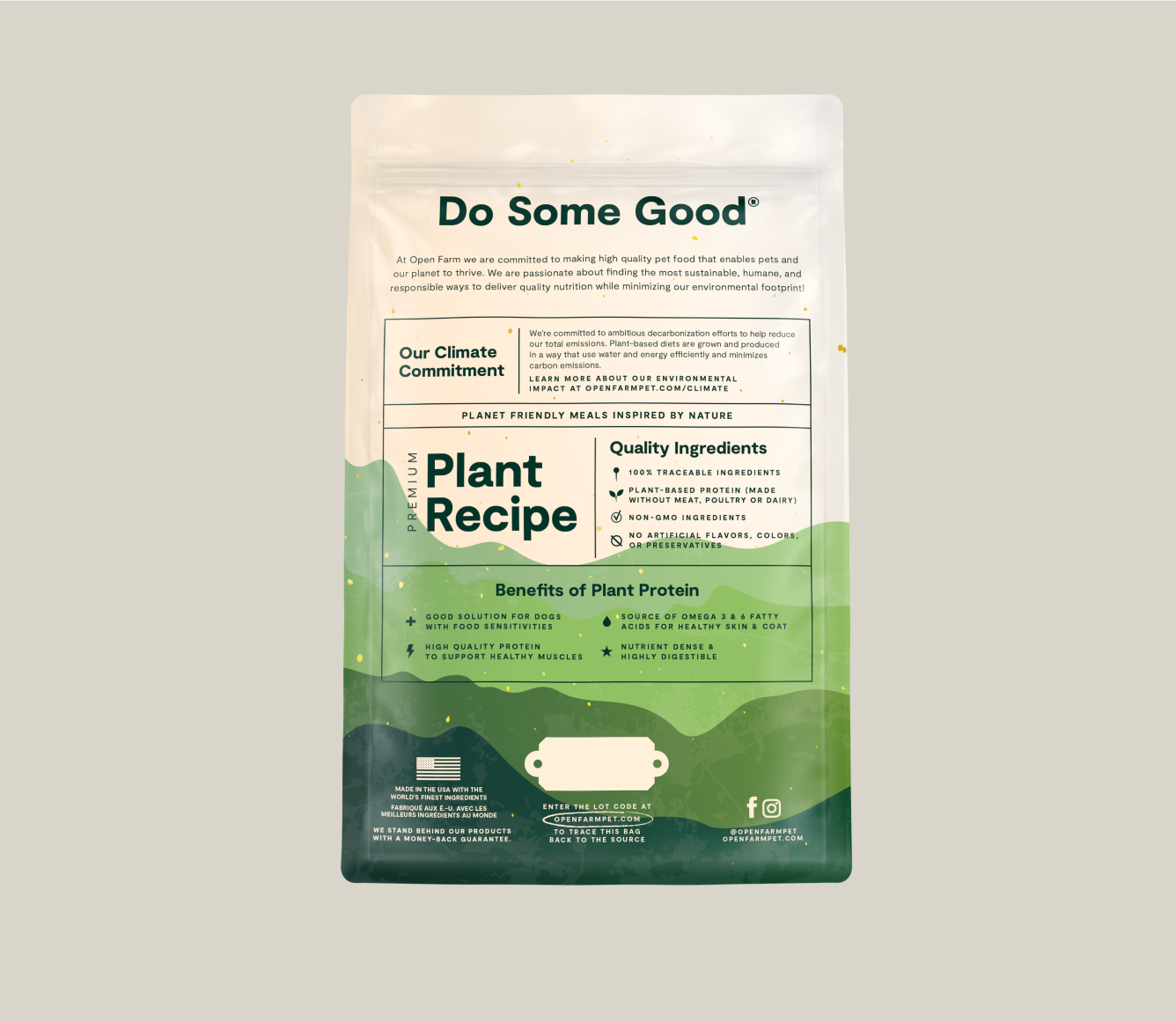 Open Farm Kind Earth Plant-Based Dog Kibble