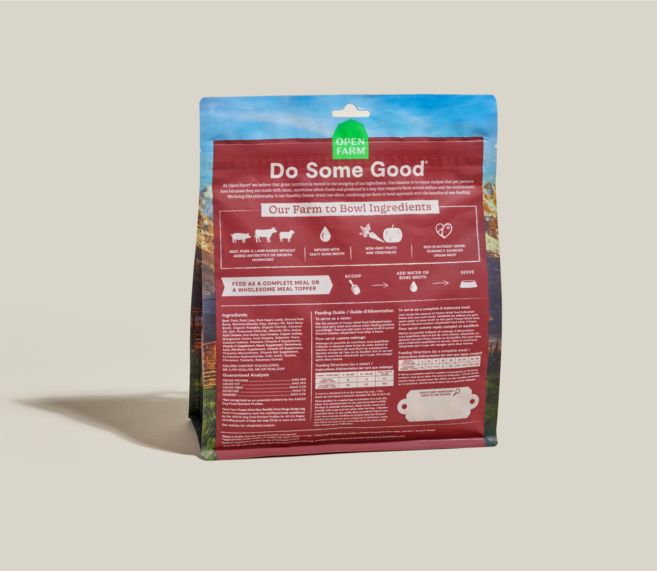 Open Farm RawMix Front Range Freeze Dried Raw Morsels for Dogs