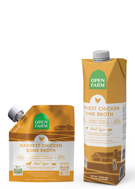 Open Farm Harvest Chicken Bone Broth For Cats