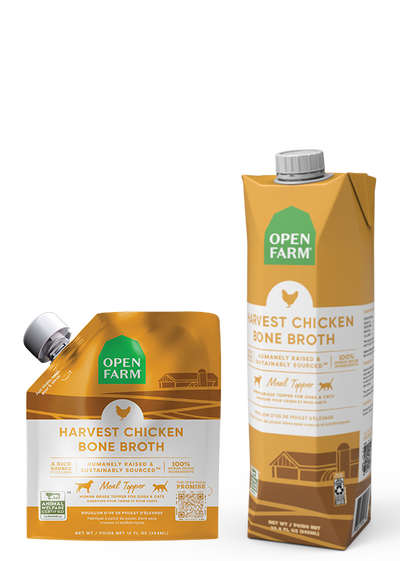 Open Farm Harvest Chicken Bone Broth For Cats