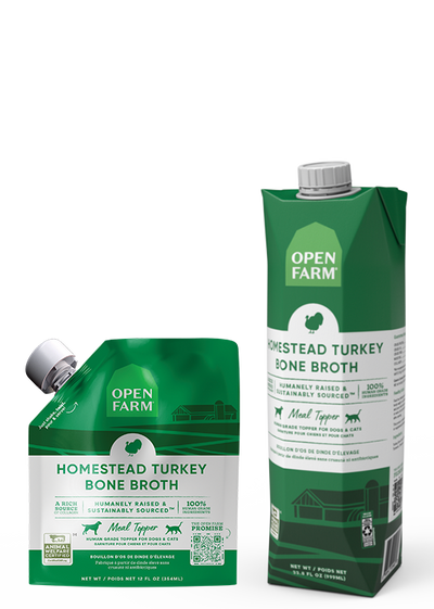 Open Farm Homestead Turkey Bone Broth For Cats