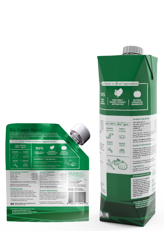 Open Farm Homestead Turkey Bone Broth For Dogs