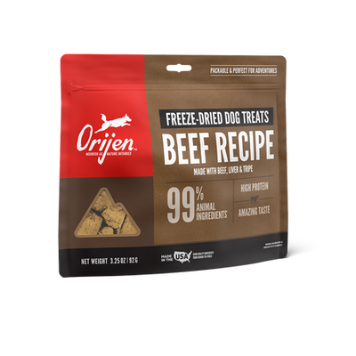 Orijen Freeze Dried Ranch Raised Beef Dog Treats