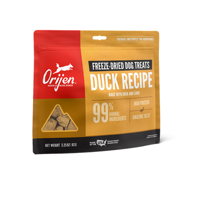 Orijen Freeze Dried Free Run Duck Dog Treats