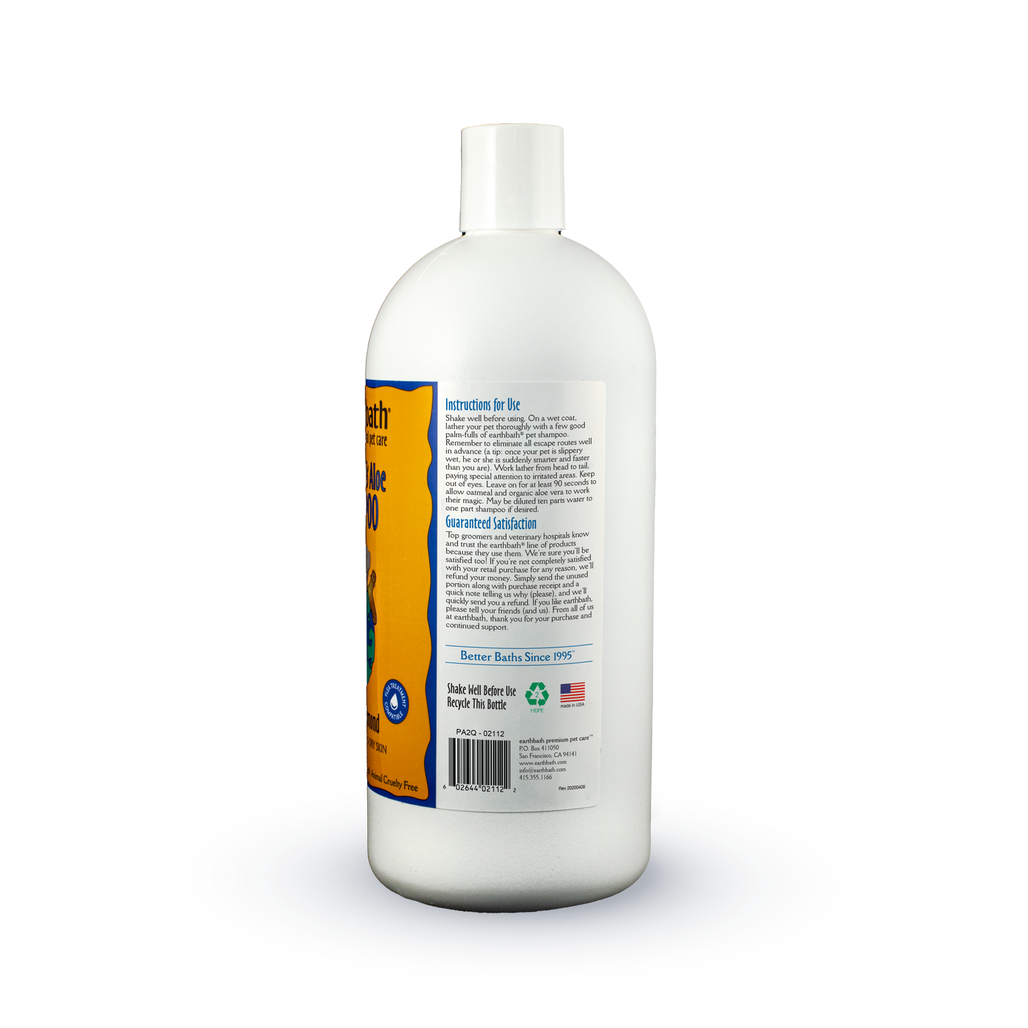 Oatmeal & Aloe Shampoo - Vanilla & Almond