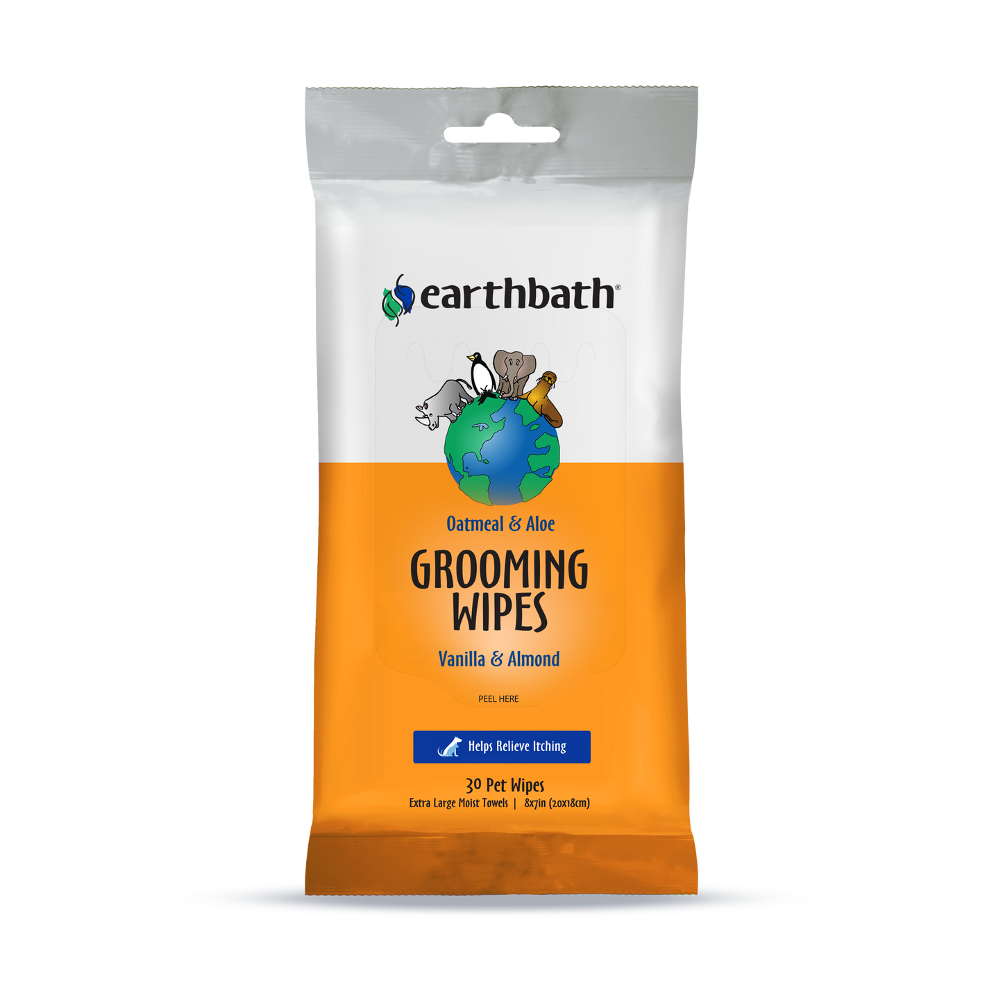 Grooming Wipes - Oatmeal & Aloe