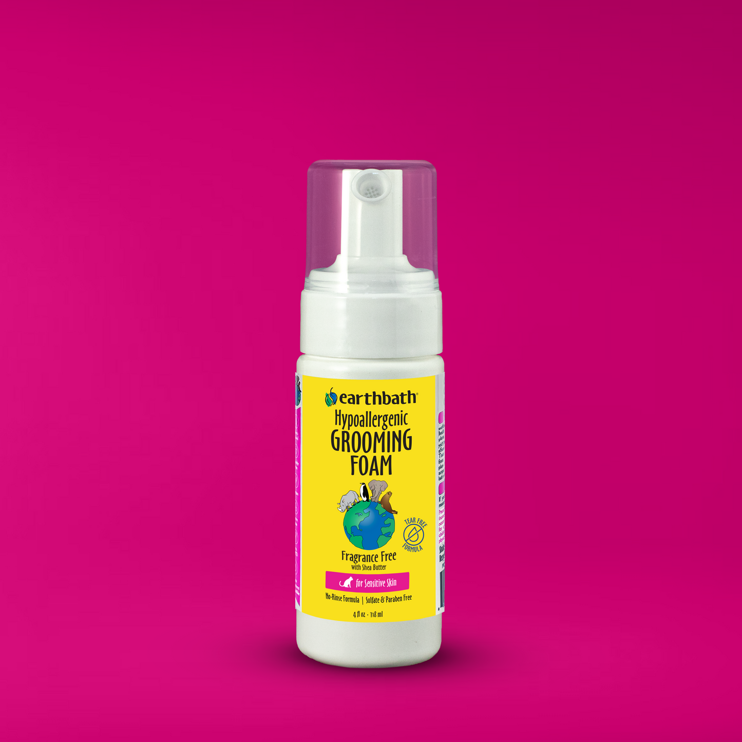 Hypoallergenic Cat Grooming Foam