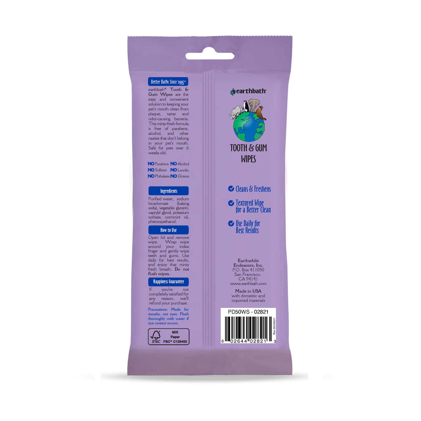 Tooth & Gum Wipes