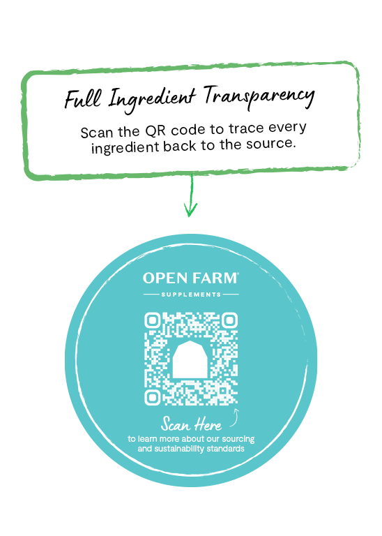 Open Farm Calming Health Supplement Chews for Dogs