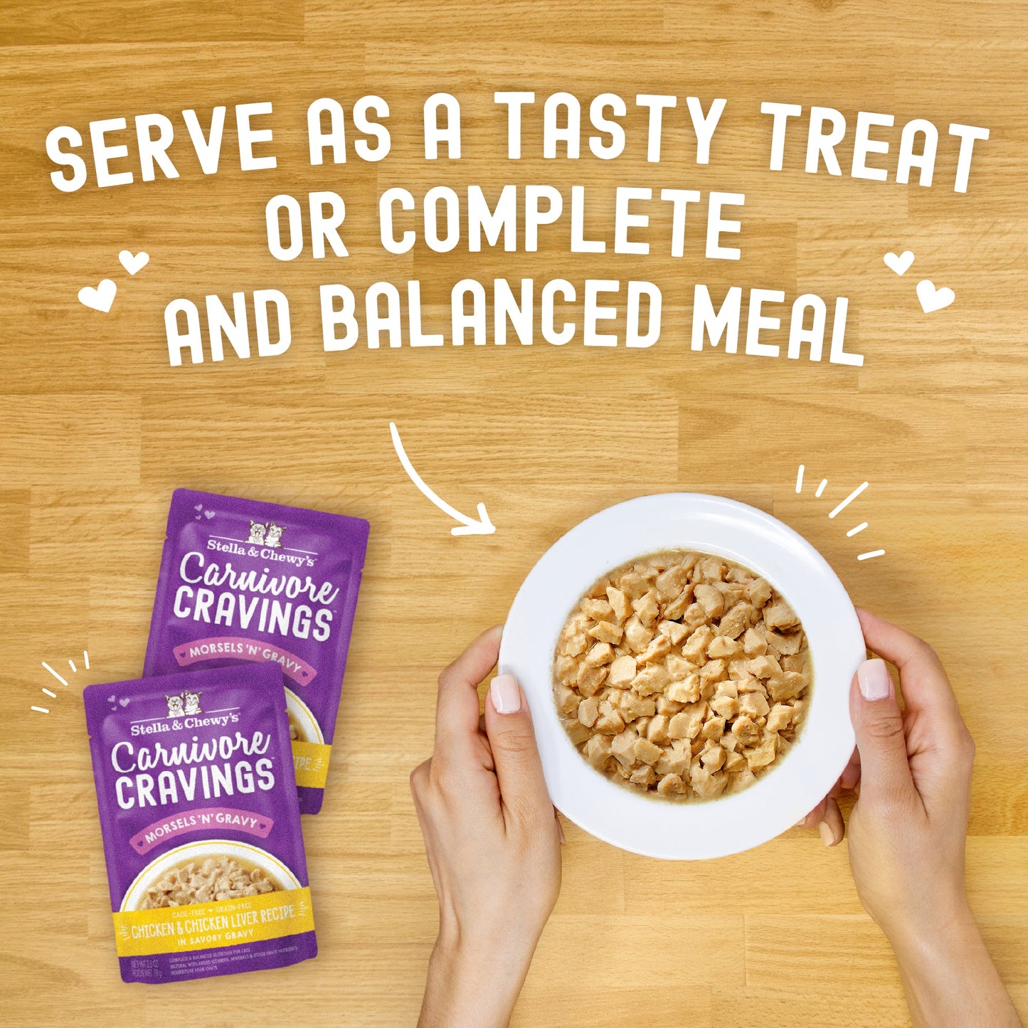 Carnivore Cravings Morsels'N'Gravy Chicken & Chicken Liver Recipe