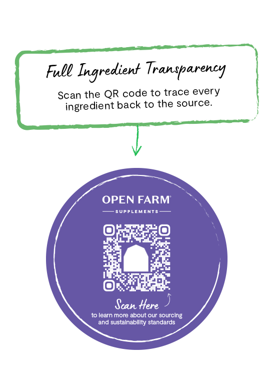 Open Farm Hip & Joint Health Supplement Chews for Dogs