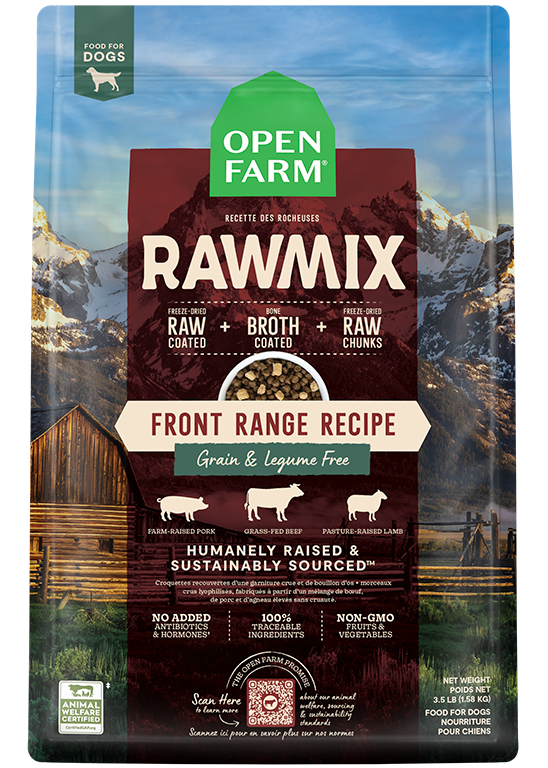 Open Farm RawMix Front Range Grain-Free Dog Kibble