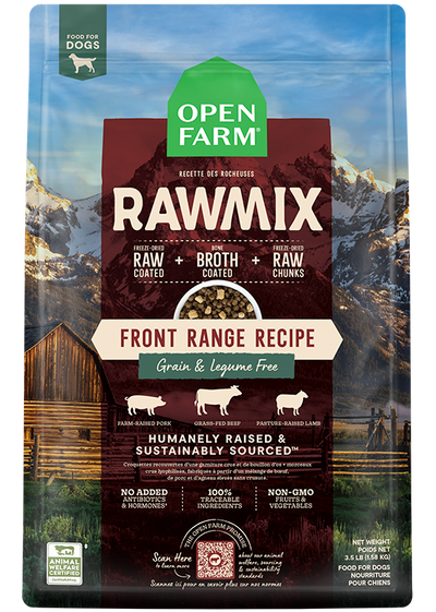 Open Farm RawMix Front Range Grain-Free Dog Kibble