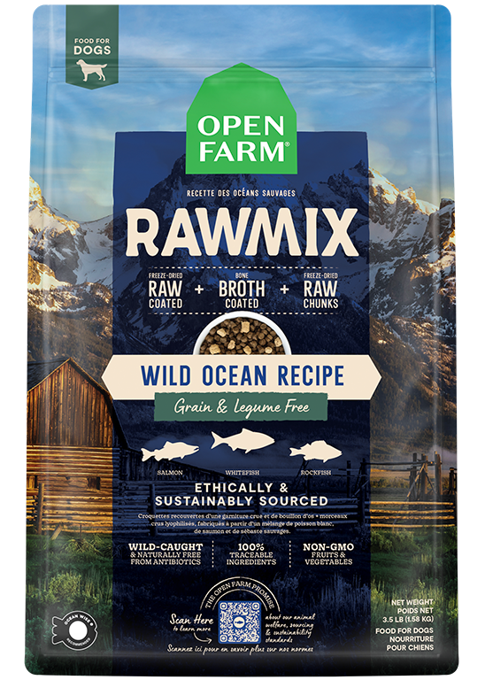 Open Farm RawMix Wild Ocean Grain-Free Dog Kibble
