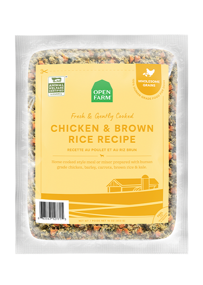 Open Farm Pet Harvest Chicken & Brown Rice Gently Cooked Recipe