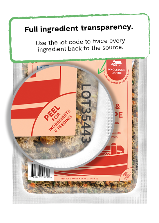 Open Farm Pet Grass-Fed Beef & Brown Rice Gently Cooked Recipe
