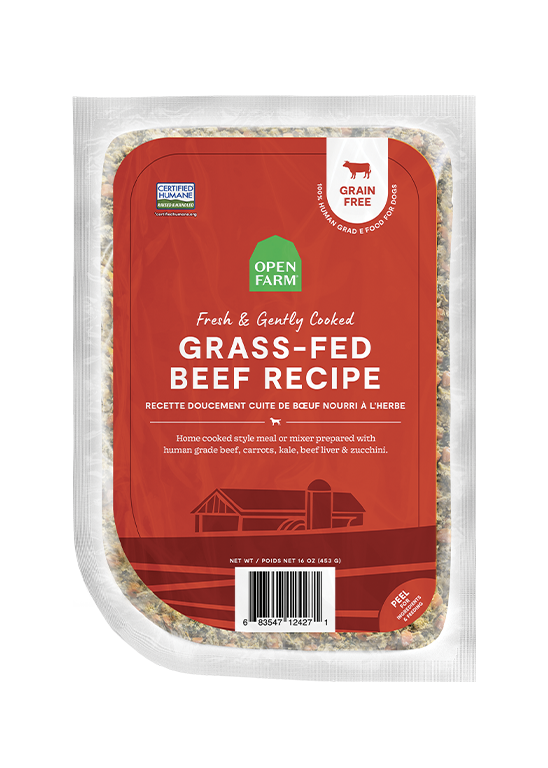 Open Farm Pet Grass-Fed Beef Gently Cooked Recipe