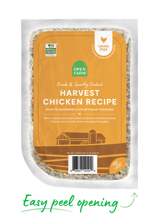Open Farm Pet Harvest Chicken Gently Cooked Recipe