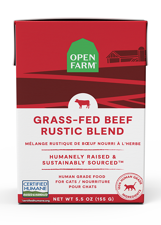 Open Farm Pet Grass-Fed Beef Rustic Blend Wet Cat Food