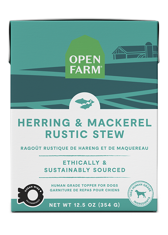 Open Farm Pet Herring & Mackerel Rustic Stew Wet Dog Food
