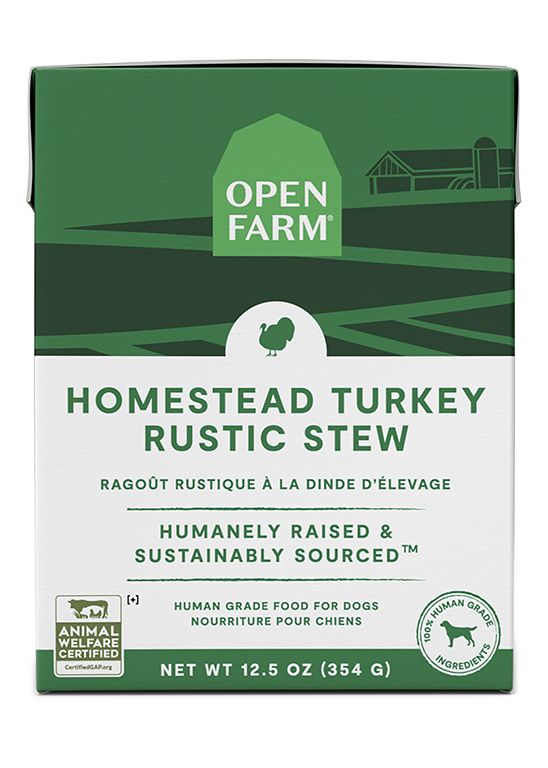 Open Farm Pet Homestead Turkey Rustic Stew Wet Dog Food