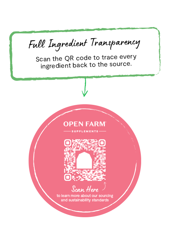 Open Farm Skin & Coat Food Supplement Chews for Dogs
