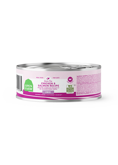 Open Farm Chicken & Salmon Pate for Cats