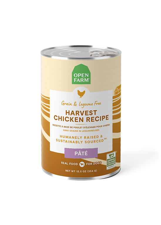 Open Farm Harvest Chicken Pate for Dogs