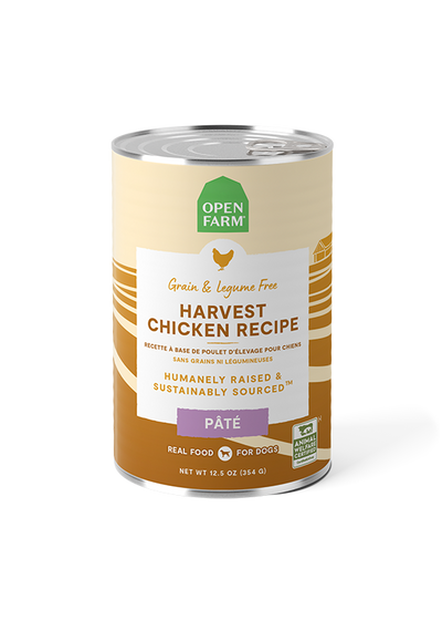 Open Farm Harvest Chicken Pate for Dogs