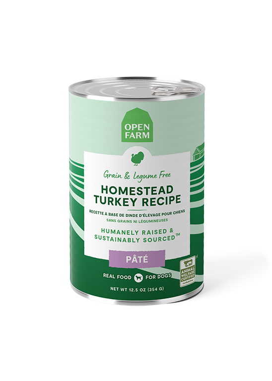 Open Farm Homestead Turkey Pate for Dogs
