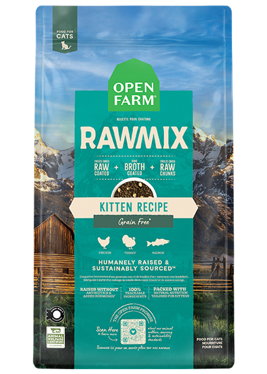 Open Farm RawMix Grain-Free Kitten Kibble