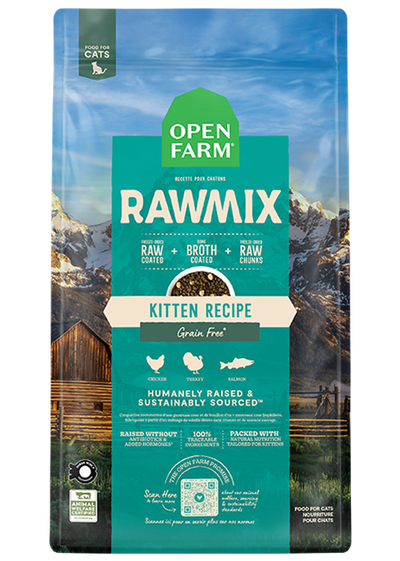 Open Farm RawMix Grain-Free Kitten Kibble