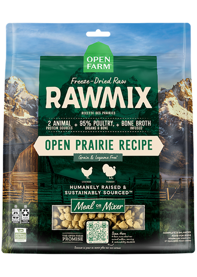 Open Farm RawMix Open Prairie Freeze Dried Raw Morsels for Dogs