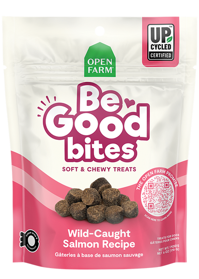 Open Farm Be Good Bites Wild-Caught Salmon Recipe Treats