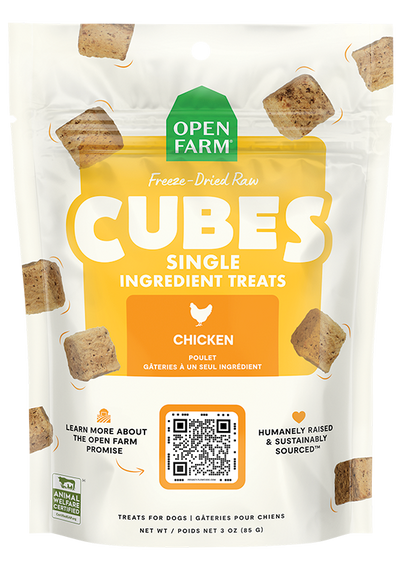 Open Farm Freeze Dried Raw Single Ingredient Chicken Treat