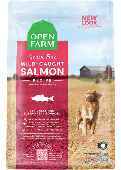Open Farm Pet Wild-Caught Salmon Grain-Free Dog Kibble