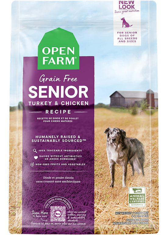 Open Farm Senior Grain-Free Dog Kibble