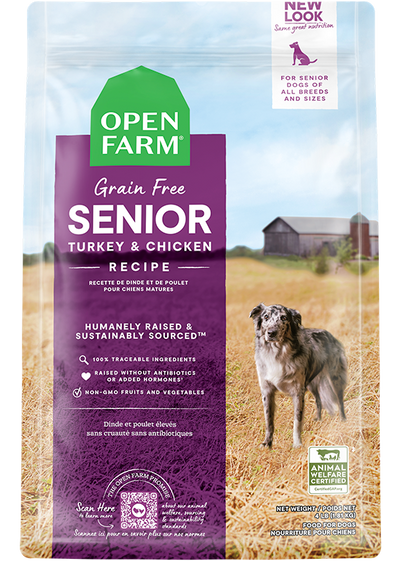 Open Farm Senior Grain-Free Dog Kibble