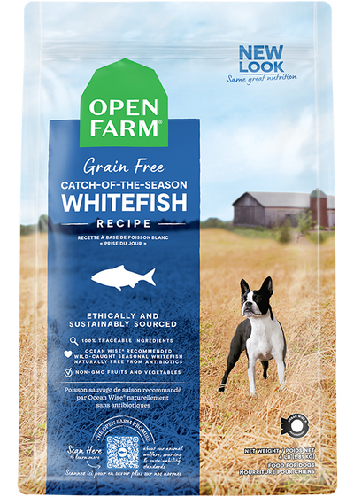 Open Farm Pet Whitefish Grain-Free Dog Kibble