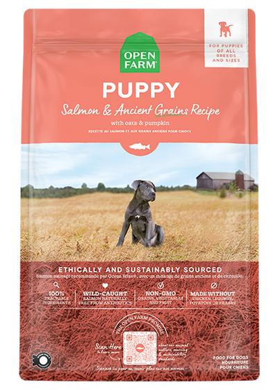 Open Farm Salmon & Ancient Grains Puppy Kibble