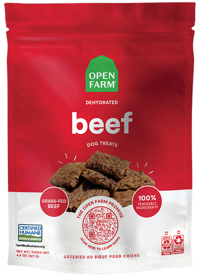 Open Farm Pet Dehydrated Beef Treats