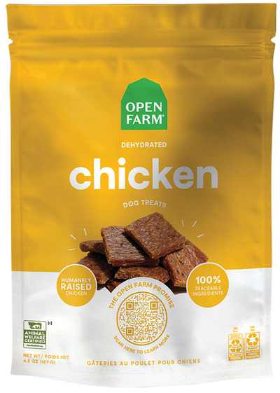 Open Farm Pet Dehydrated Chicken Treats