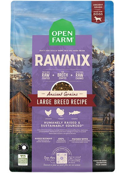 Open Farm RawMix Large Breed Ancient Grains Dog Kibble