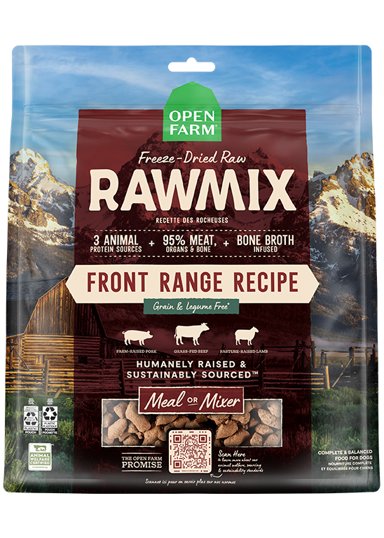 Open Farm RawMix Front Range Freeze Dried Raw Morsels for Dogs
